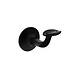 Intersteel Trapleuning houder centraal hol zadel blind zwart Intersteel Trapleuning houder centraal hol zadel blind zwart