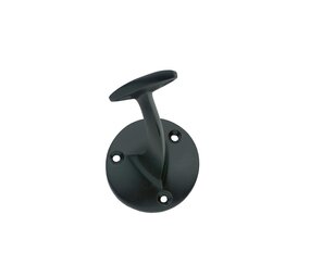Intersteel Trapleuning houder vlak zadel mat zwart Intersteel Trapleuning houder vlak zadel mat zwart