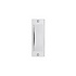 Schuifdeurkom 120x40mm chroom Schuifdeurkom 120x40mm chroom