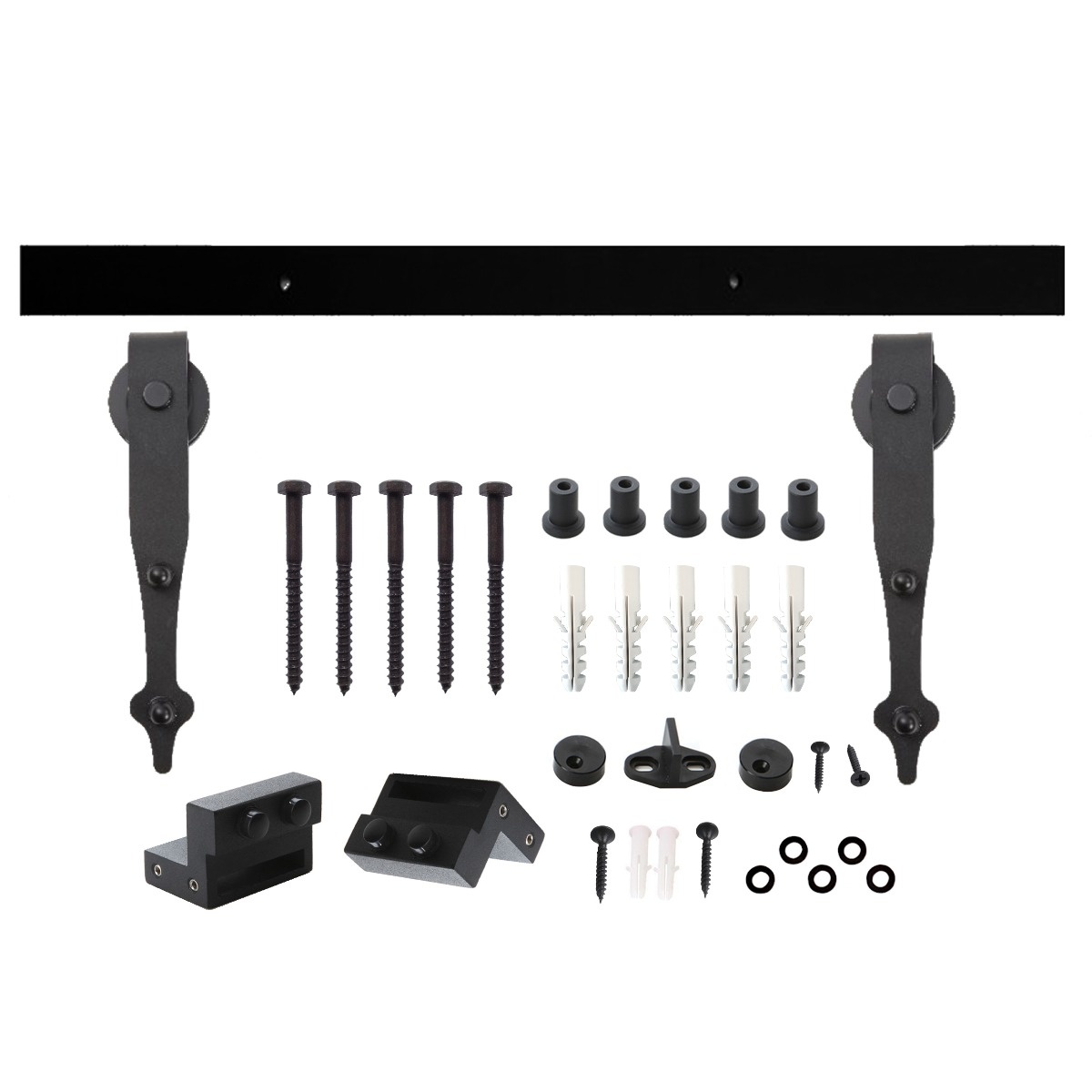 Intersteel Schuifdeur systeem Classic mat zwart