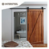 Intersteel Schuifdeur systeem Classic mat zwart - incl. rail en beslag - Intersteel Intersteel Schuifdeur systeem Classic mat zwart - incl. rail en beslag - Intersteel