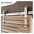 Schuifdeur systeem Basic geborsteld RVS Schuifdeur systeem Basic geborsteld RVS