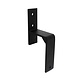 Intersteel Set van 5 wandsteunen voor dubbele schuifdeuren mat zwart Intersteel Set van 5 wandsteunen voor dubbele schuifdeuren mat zwart