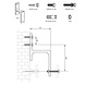 Intersteel Set van 5 wandsteunen voor dubbele schuifdeuren mat zwart Intersteel Set van 5 wandsteunen voor dubbele schuifdeuren mat zwart