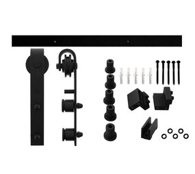 Intersteel Schuifdeursysteem tbv glazen deur Intersteel Schuifdeursysteem tbv glazen deur