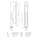 Intersteel Pomp-espagnolet Ton 222 met stangenset 2x 1250mm nikkel/ebbenhout Intersteel Pomp-espagnolet Ton 222 met stangenset 2x 1250mm nikkel/ebbenhout