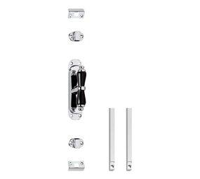 Intersteel Kruk-espagnolet Kruiskruk met stangenset 2x 1250mm verchroomd Intersteel Kruk-espagnolet Kruiskruk met stangenset 2x 1250mm verchroomd