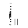 Intersteel Kruk-espagnolet links L-recht met stangenset 2 X 1245mm zwart Intersteel Kruk-espagnolet links L-recht met stangenset 2 X 1245mm zwart
