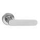 Intersteel Deurklink Massief strak-elegant geveerd op rozet 53x10 met ring geborsteld RVS Intersteel Deurklink Massief strak-elegant geveerd op rozet 53x10 met ring geborsteld RVS