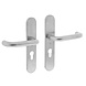 Intersteel Deurklink Rond op schild profielcilindergat 55mm geborsteld RVS Intersteel Deurklink Rond op schild profielcilindergat 55mm geborsteld RVS