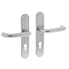 Intersteel Deurklink Rond op schild profielcilindergat 72mm geborsteld RVS Intersteel Deurklink Rond op schild profielcilindergat 72mm geborsteld RVS