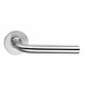 Intersteel Deurklink Recht 16mm slank op rozet met ring geborsteld RVS Intersteel Deurklink Recht 16mm slank op rozet met ring geborsteld RVS