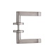 Intersteel Deurklink Emma geveerd op rozet 52x10 met ring met veer geborsteld RVS Intersteel Deurklink Emma geveerd op rozet 52x10 met ring met veer geborsteld RVS