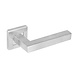 Intersteel Deurklink Vierkant met rozet geborsteld RVS Intersteel Deurklink Vierkant met rozet geborsteld RVS