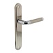 Intersteel Deurklink Agatha op schild blind chroom Intersteel Deurklink Agatha op schild blind chroom