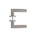 Intersteel Deurklink Girona op rozet met 7mm nok geborsteld RVS Intersteel Deurklink Girona op rozet met 7mm nok geborsteld RVS