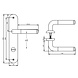 Intersteel Deurklink Agatha op schild WC slot 63mm chroom Intersteel Deurklink Agatha op schild WC slot 63mm chroom