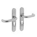 Intersteel Deurklink Rond op schild cilindergat 55mm geborsteld RVS Intersteel Deurklink Rond op schild cilindergat 55mm geborsteld RVS