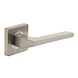 Intersteel Deurklink Ben op vierkant rozet nikkel mat Intersteel Deurklink Ben op vierkant rozet nikkel mat