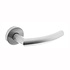 Deurklink Half Rond met rozet 51x10,5mm geborsteld RVS Deurklink Half Rond met rozet 51x10,5mm geborsteld RVS