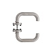 Intersteel Deurklink Rond met rozet geborsteld RVS Intersteel Deurklink Rond met rozet geborsteld RVS