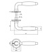 Intersteel Deurklink Antonnet met rozet schroefgat messing getrommeld/ebbenhout Intersteel Deurklink Antonnet met rozet schroefgat messing getrommeld/ebbenhout