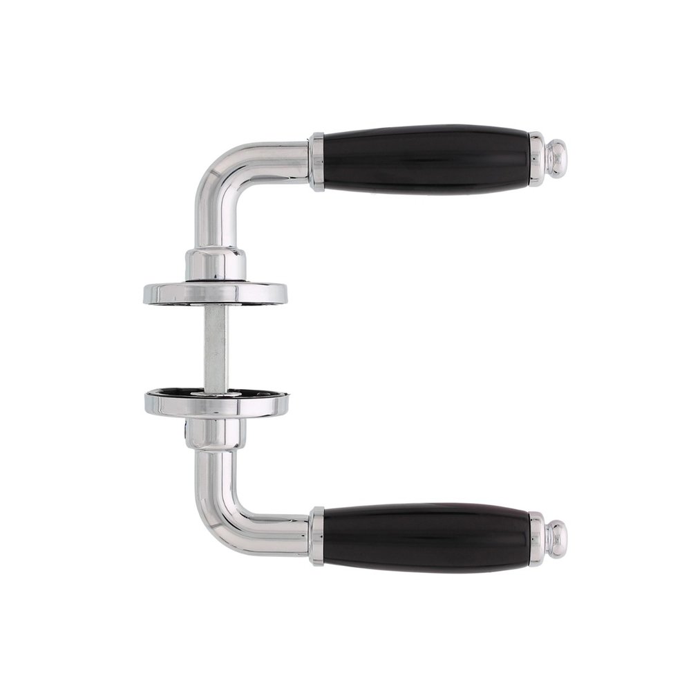 Intersteel Deurklink Courgette met rozet verdekt chroom