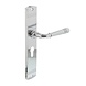 Intersteel Deurklink Emily op schild profielcilindergat 55mm chroom Intersteel Deurklink Emily op schild profielcilindergat 55mm chroom