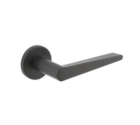 Intersteel Deurklink Tiga met rozet grijs Intersteel Deurklink Tiga met rozet grijs
