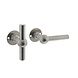 Intersteel Deurklink L/T Bol met ronde rozet 42x2mm geborsteld RVS Intersteel Deurklink L/T Bol met ronde rozet 42x2mm geborsteld RVS