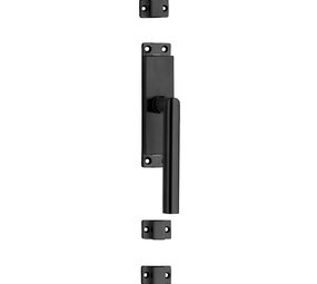 Intersteel Kruk-espagnolet zwart rechts Hoek 90 graden met stangenset 2 X 1245mm Intersteel Kruk-espagnolet zwart rechts Hoek 90 graden met stangenset 2 X 1245mm