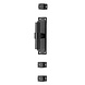 Intersteel Kruk espagnolet zwart links T-recht met stangenset 2 X 1245mm Intersteel Kruk espagnolet zwart links T-recht met stangenset 2 X 1245mm