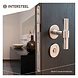 Intersteel WC slot rond plat RVS Intersteel WC slot rond plat RVS