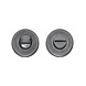 Intersteel WC slot rond oud grijs Intersteel WC slot rond oud grijs