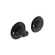 Intersteel WC slot rond schroefgaten mat zwart Intersteel WC slot rond schroefgaten mat zwart