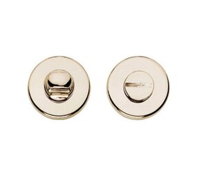 Intersteel WC slot rond verdekt nikkel Intersteel WC slot rond verdekt nikkel