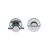 Intersteel WC slot rond 42x2mm geborsteld RVS - met vrij/bezet indicator - Intersteel Intersteel WC slot rond 42x2mm geborsteld RVS - met vrij/bezet indicator - Intersteel