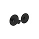 Intersteel WC slot rond plat zelfklevend mat zwart RVS Intersteel WC slot rond plat zelfklevend mat zwart RVS