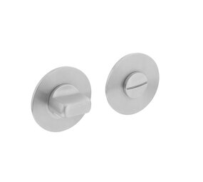 Intersteel WC slot rond magnetisch geborsteld RVS Intersteel WC slot rond magnetisch geborsteld RVS