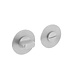 Intersteel WC slot rond magnetisch geborsteld RVS Intersteel WC slot rond magnetisch geborsteld RVS
