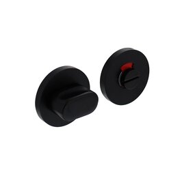 Intersteel WC slot 55x8mm aluminium zwart