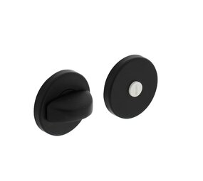 Intersteel WC slot 50x7mm aluminium zwart