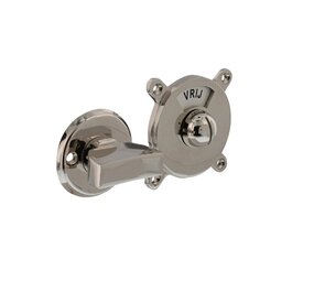 Intersteel WC slot George vrij/bezet nikkel Intersteel WC slot George vrij/bezet nikkel