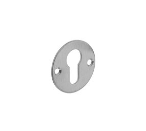 Intersteel Cilinderrozet rond plat 50mm geborsteld RVS Intersteel Cilinderrozet rond plat 50mm geborsteld RVS