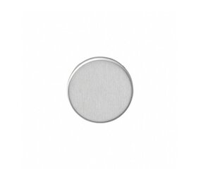 Intersteel Blindrozet plat verdekt geborsteld RVS