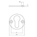Intersteel Cilinderrozet 42x2mm geborsteld RVS Intersteel Cilinderrozet 42x2mm geborsteld RVS