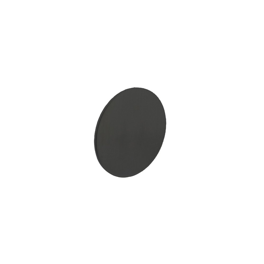 Intersteel Blindrozet rond zelfklevend mat zwart - per stuk voor binnendeur Intersteel Blindrozet rond zelfklevend mat zwart - per stuk voor binnendeur