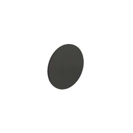 Intersteel Blindrozet rond zelfklevend mat zwart - per stuk voor binnendeur Intersteel Blindrozet rond zelfklevend mat zwart - per stuk voor binnendeur