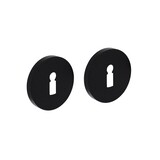 Intersteel Sleutelrozet 55x8mm aluminium zwart Intersteel Sleutelrozet 55x8mm aluminium zwart