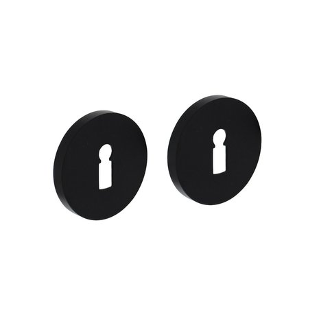 Intersteel Sleutelrozet 55x8mm aluminium zwart